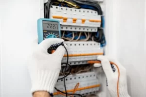 electrician fullerton ca testing electrical panel